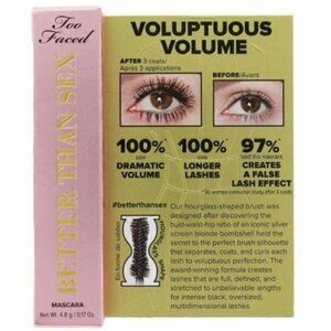 Too Faced Better Than Sex Travel Mascara NIB